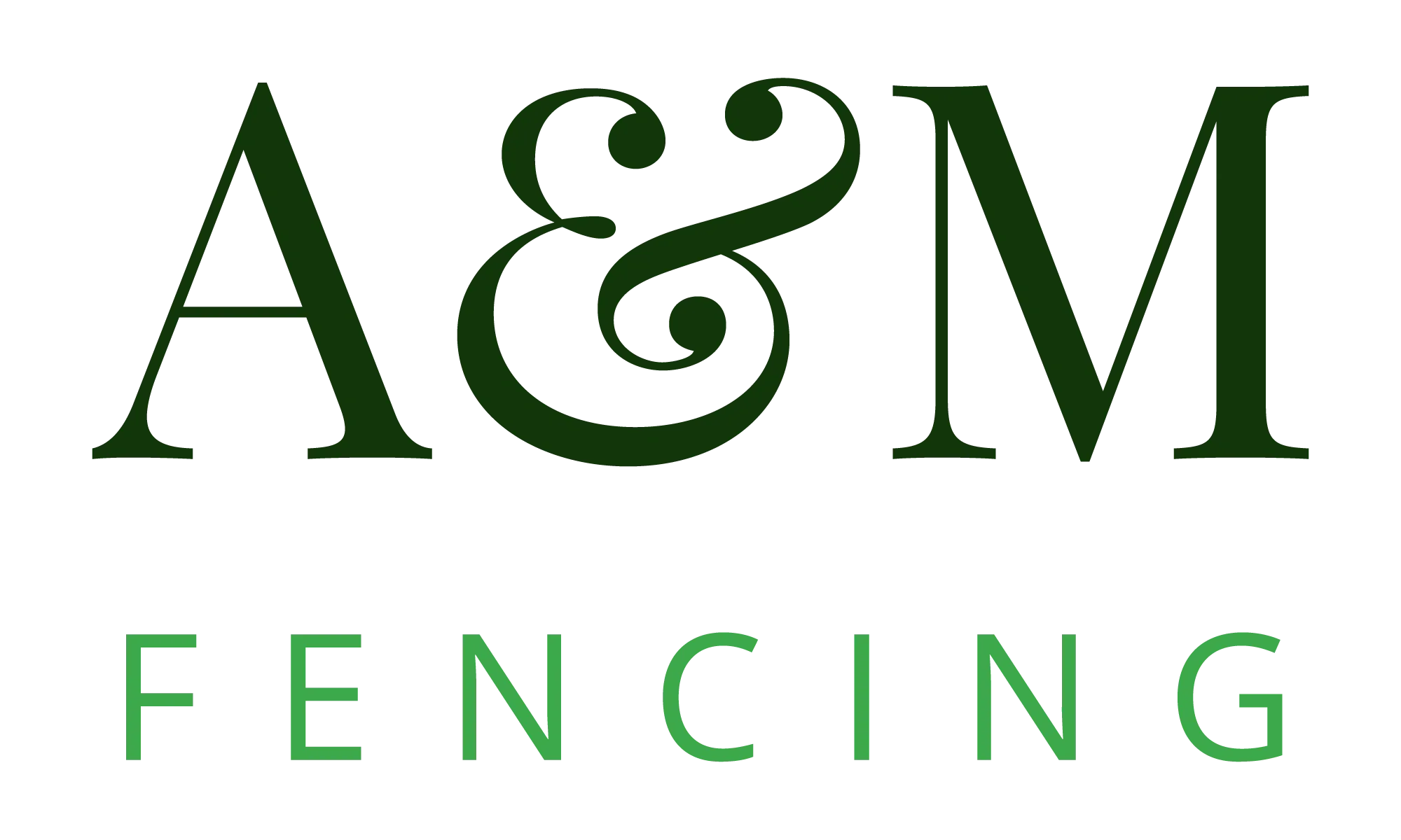 A&M Fencing Logo